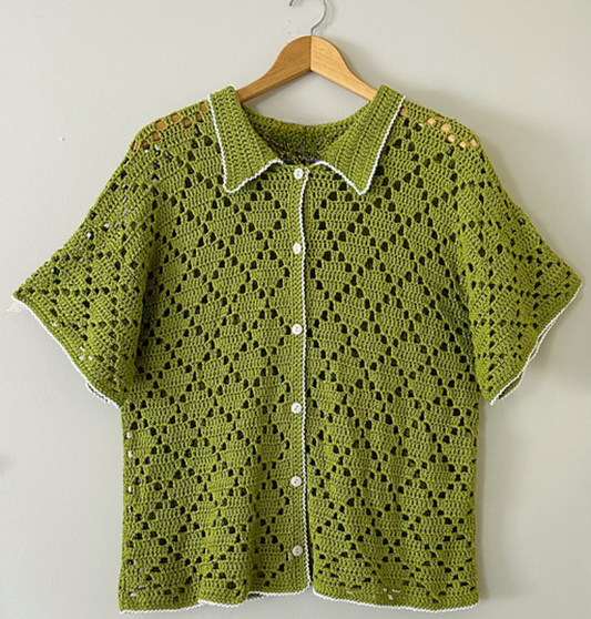 Collared Shirt Crochet Pattern