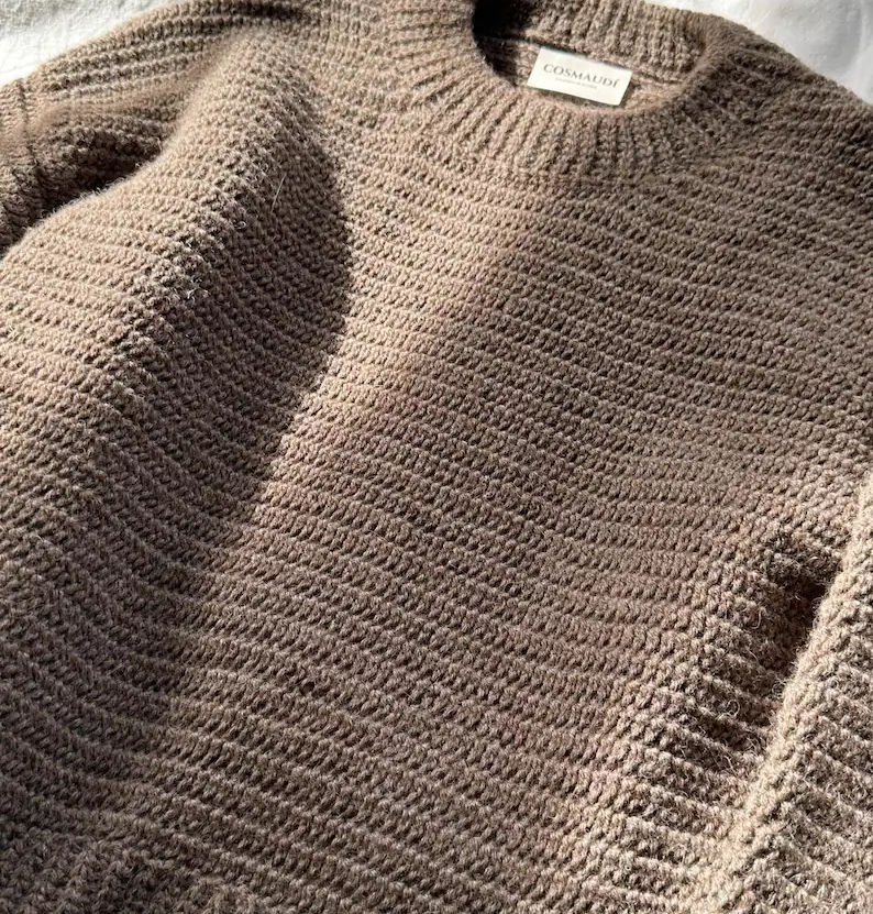 Minimal Sweater Crochet Pattern