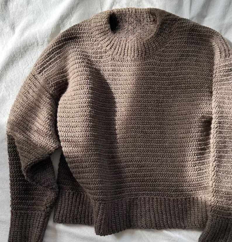 Minimal Sweater Crochet Pattern
