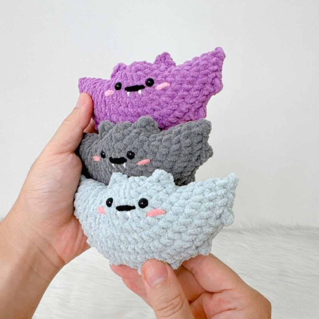 Little Bat Plushies Crochet Pattern