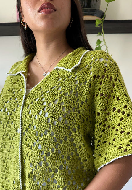 Collared Shirt Crochet Pattern