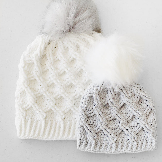 Classic Cable Hat Crochet Pattern