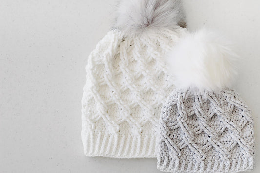 Classic Cable Hat Crochet Pattern