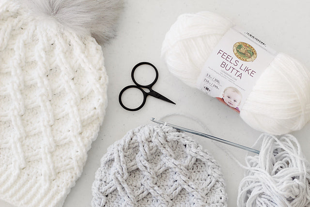 Classic Cable Hat Crochet Pattern