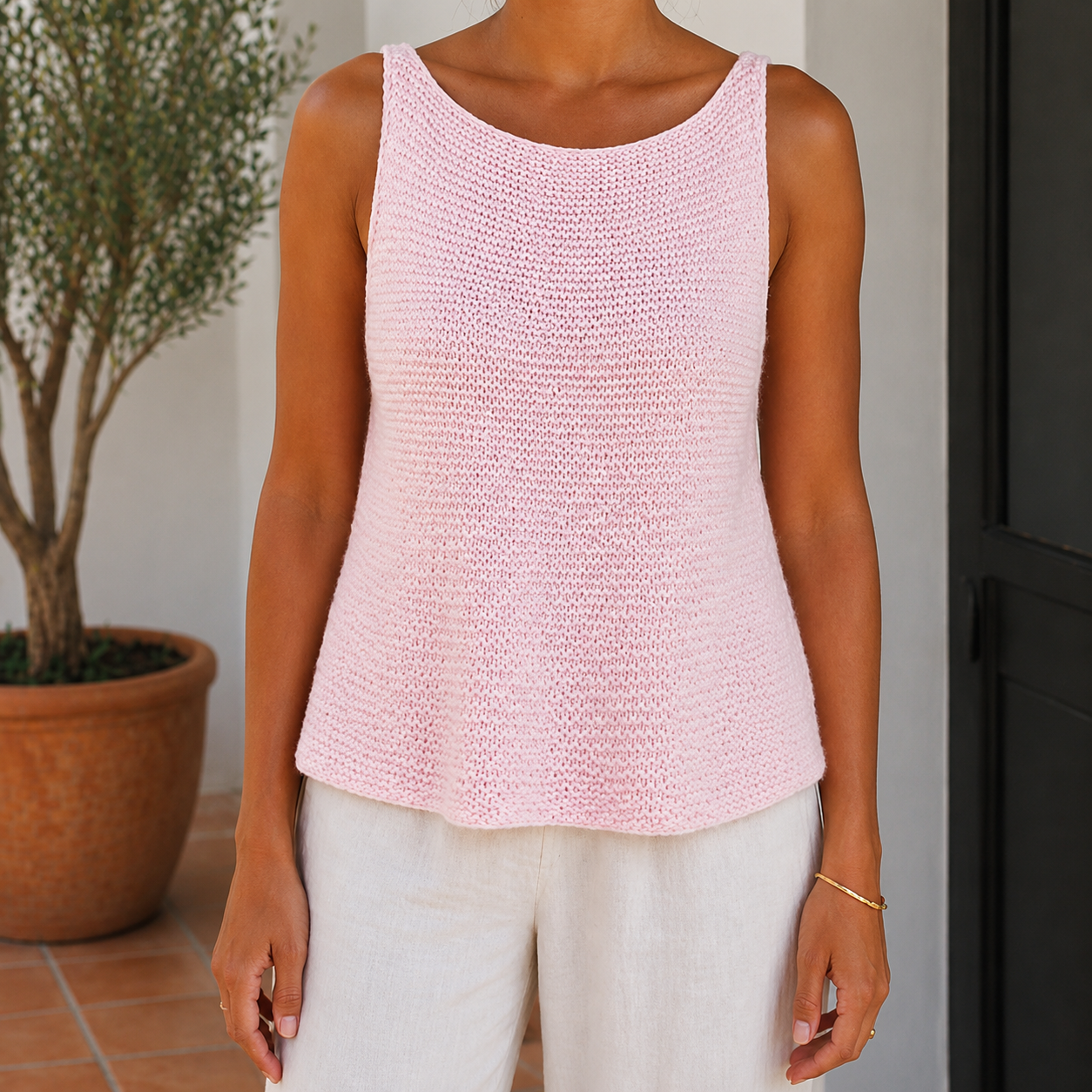 Boat Neck Tank Crochet Pattern