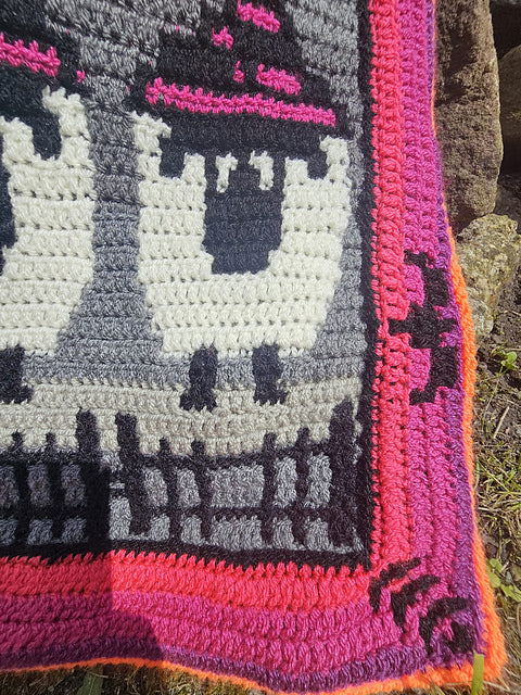 Spooky Children Blanket Crochet Pattern