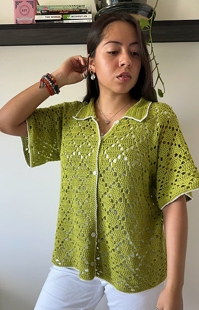 Collared Shirt Crochet Pattern