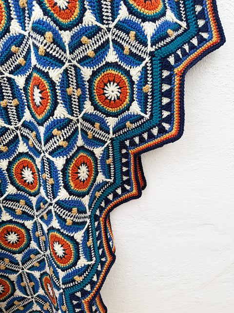 Geometric Blanket Crochet Pattern