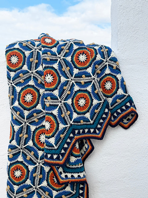 Geometric Blanket Crochet Pattern