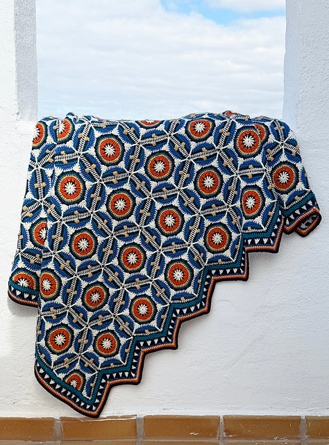Geometric Blanket Crochet Pattern