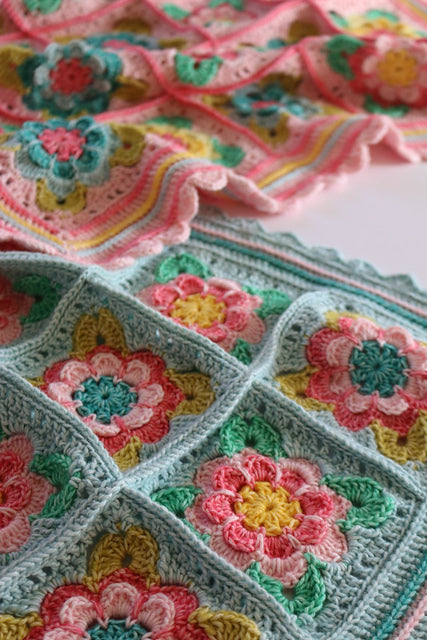 Roses Blanket Crochet Pattern