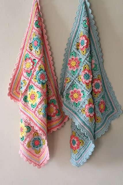 Roses Blanket Crochet Pattern