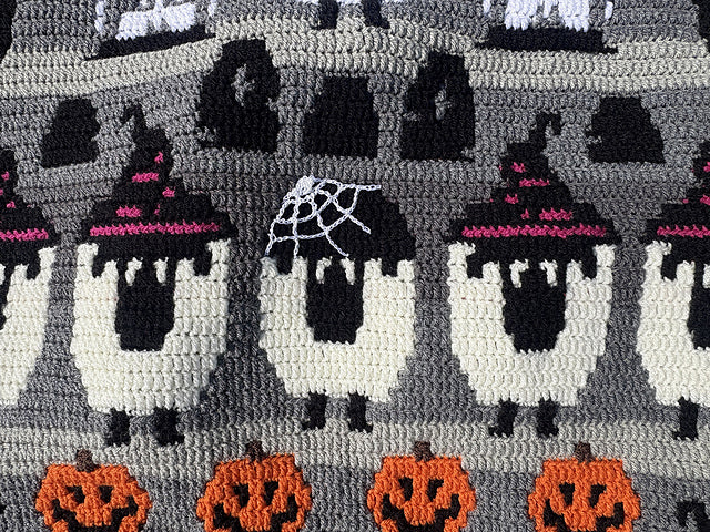 Spooky Children Blanket Crochet Pattern