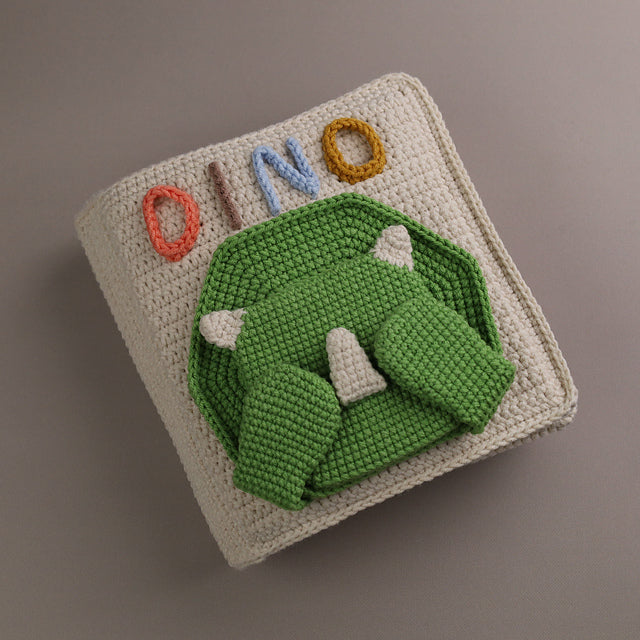 Dinosaur Quiet Book Crochet Pattern