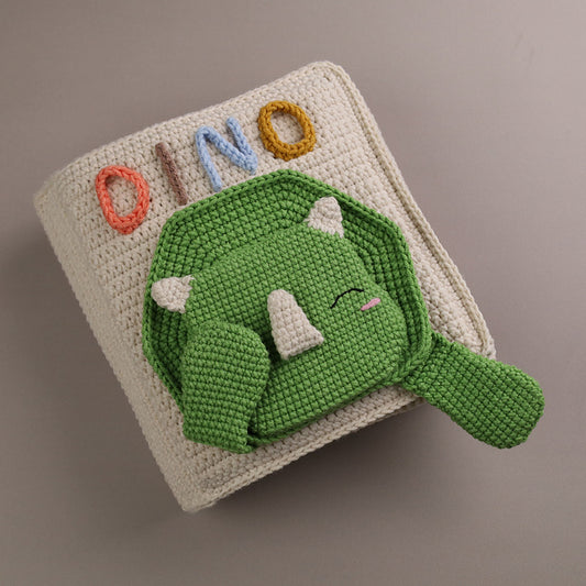 Dinosaur Quiet Book Crochet Pattern
