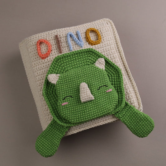 Dinosaur Quiet Book Crochet Pattern