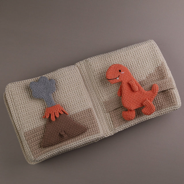 Dinosaur Quiet Book Crochet Pattern