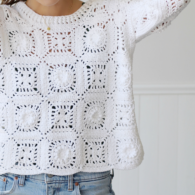 Granny Square Sweater Pattern