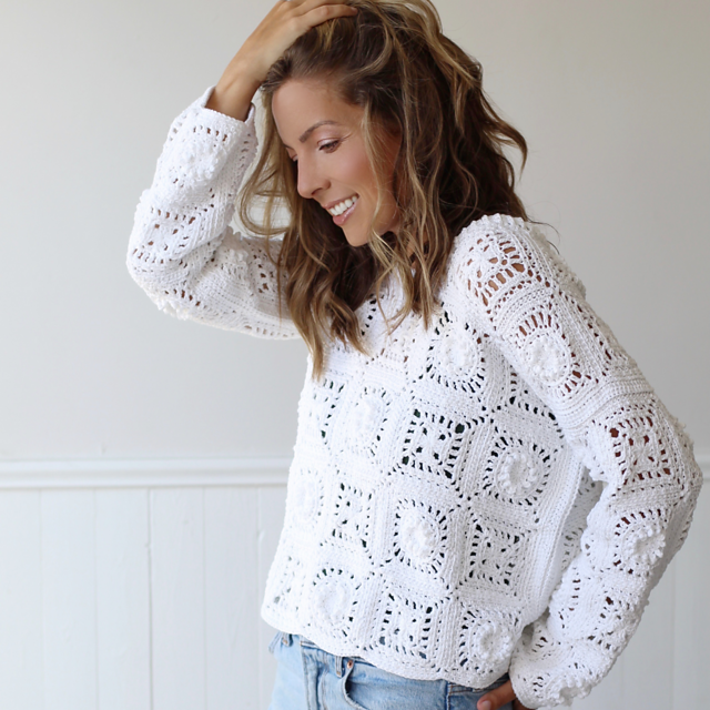Granny Square Sweater Pattern