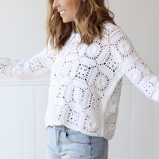 Granny Square Sweater Pattern
