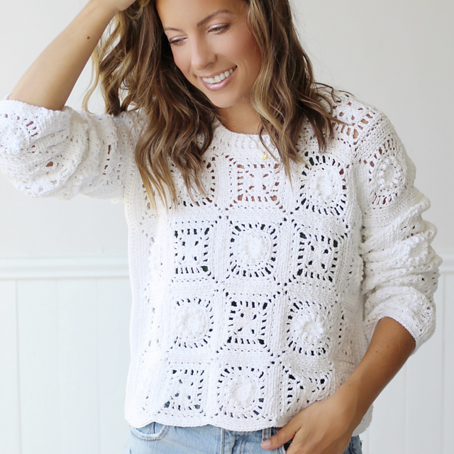 Granny Square Sweater Pattern