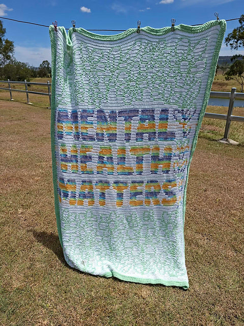 Emotional Support Blanket Crochet Pattern