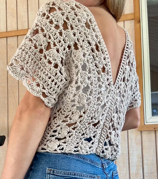 Boho Top Crochet Pattern
