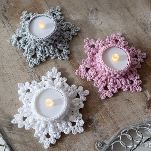 Tealight Holder Crochet Pattern