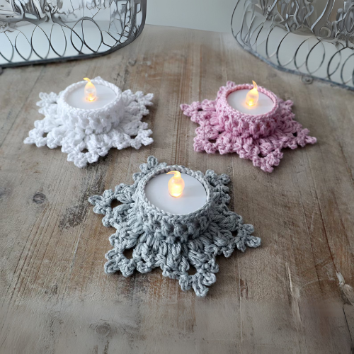 Tealight Holder Crochet Pattern