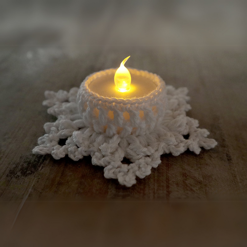 Tealight Holder Crochet Pattern