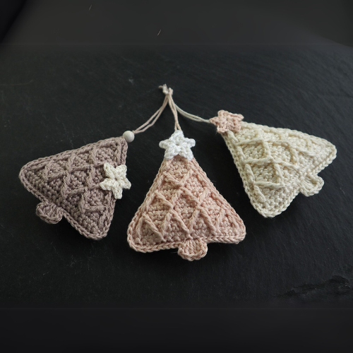 Trees for Garland Crochet Pattern
