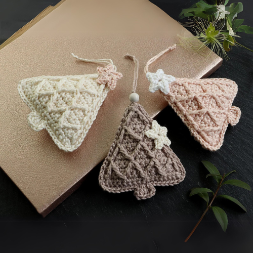 Trees for Garland Crochet Pattern