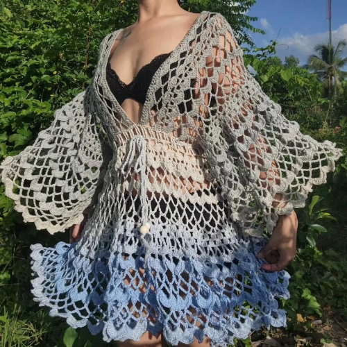 Beachwear Cover-up Crochet Pattern