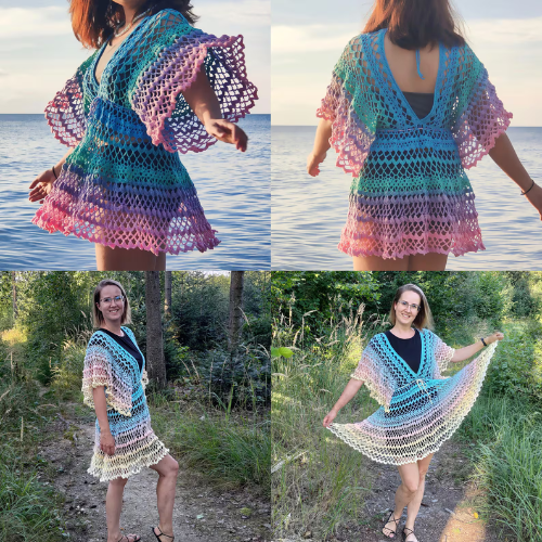 Beachwear Cover-up Crochet Pattern