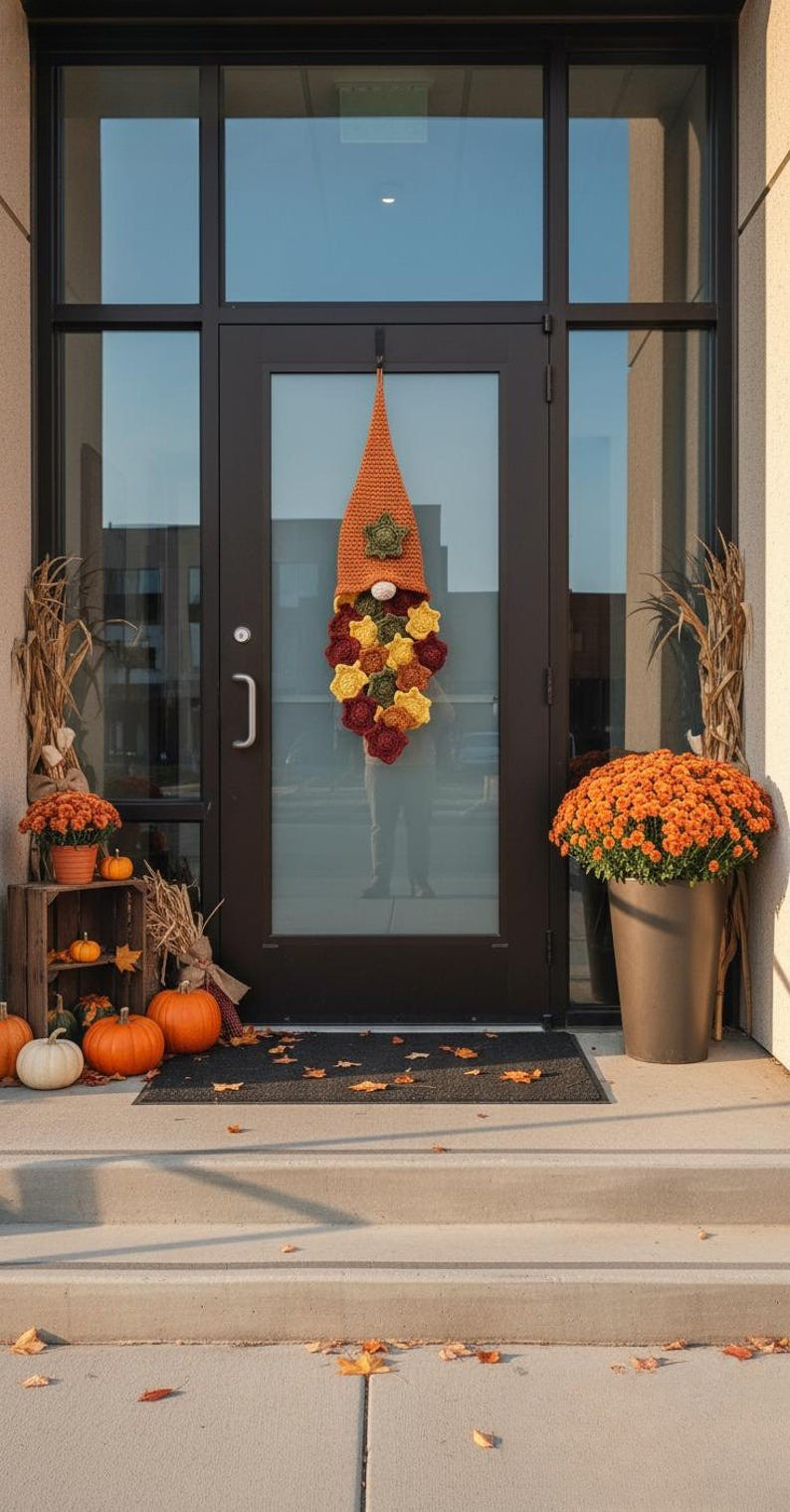Gnome Leaf Wall Hanging Crochet Pattern