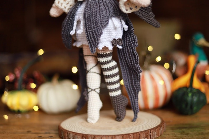 Witch Fairy Doll Crochet Pattern