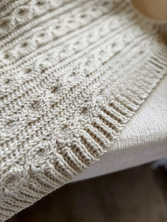 Textured Cable Afghan Crochet Pattern