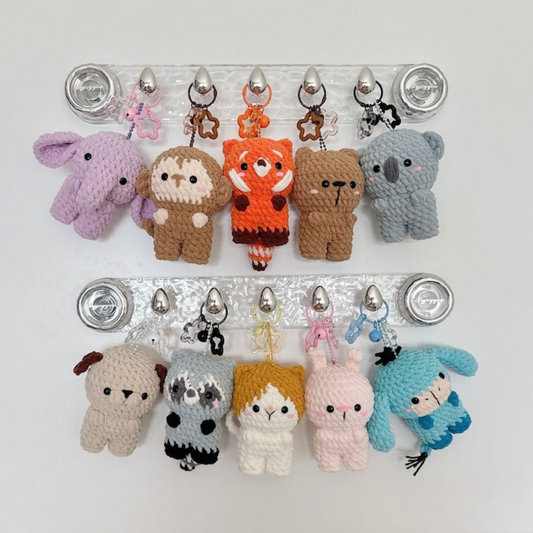 Animal Keychain Crochet Pattern