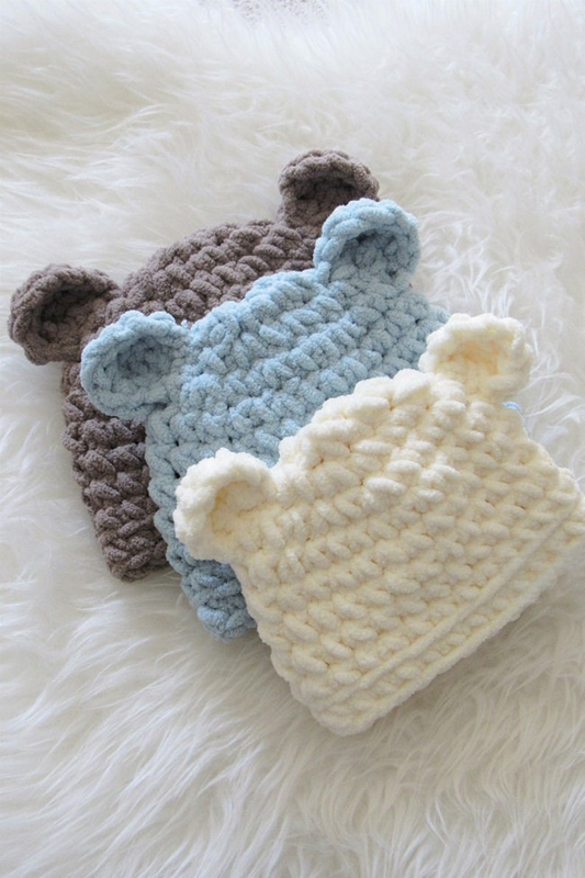 30 Minutes Baby Hat Crochet Pattern