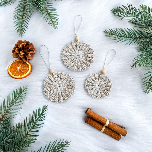 Round Decorations Crochet Pattern