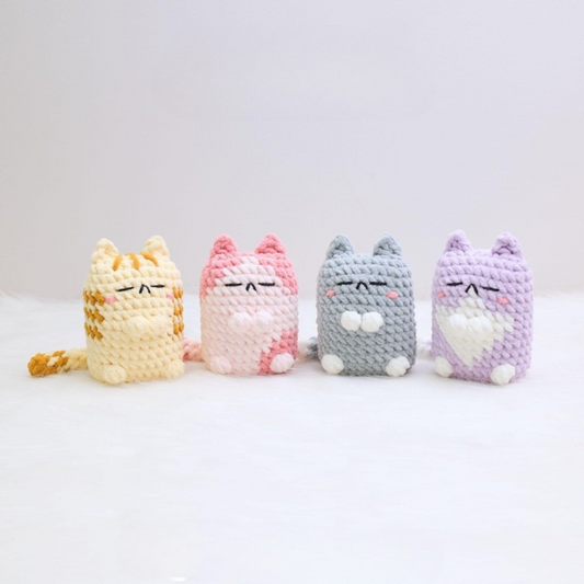 Pillow Cat Plushies Crochet Pattern