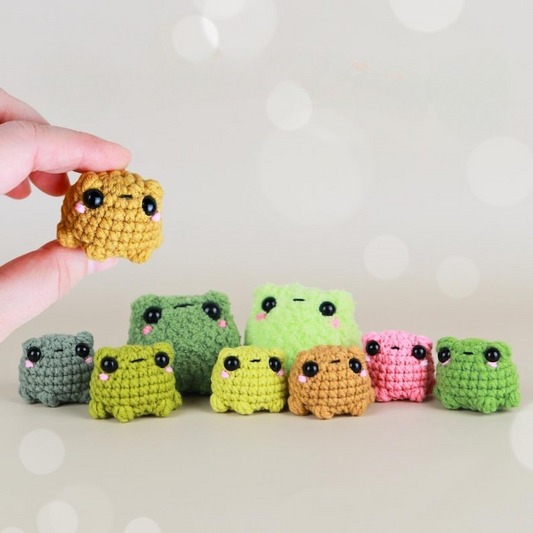 Cute Tiny Frog Crochet Pattern