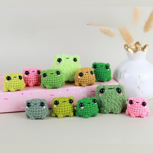Cute Tiny Frog Crochet Pattern