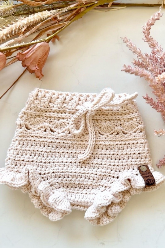 Easy Baby Shorts Crochet Pattern