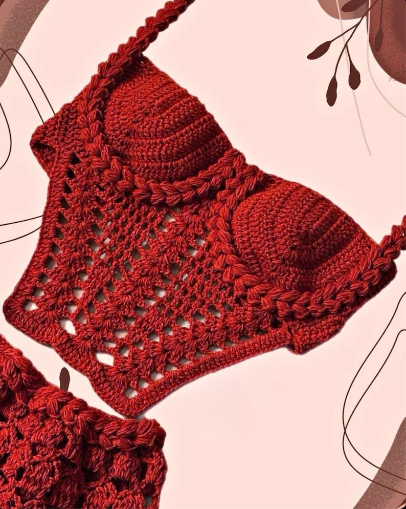 Braided Rope Top Crochet Pattern