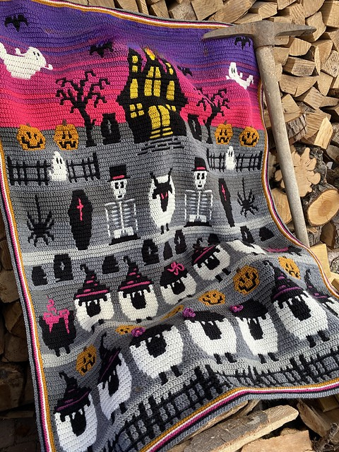 Spooky Children Blanket Crochet Pattern
