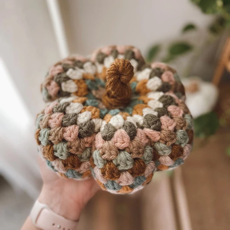 Granny Pumpkin Crochet Pattern