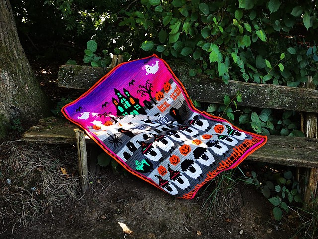 Spooky Children Blanket Crochet Pattern