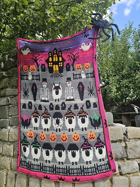 Spooky Children Blanket Crochet Pattern