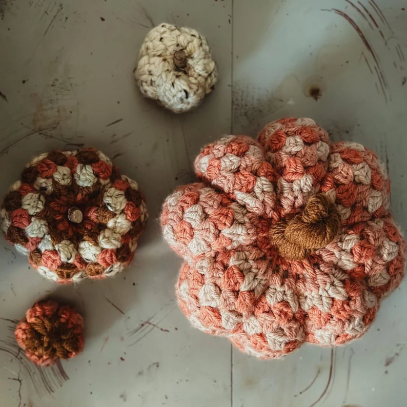 Granny Pumpkin Crochet Pattern